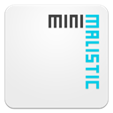Minimalistic Text Minimalistic Text Logo